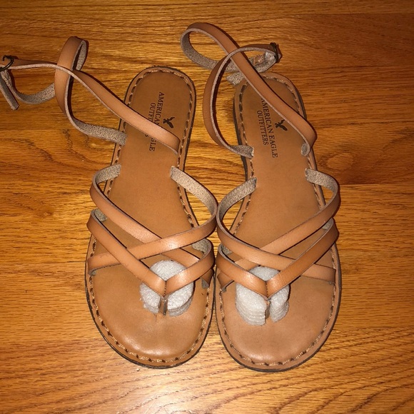 American Eagle Outfitters Shoes - American Eagle wrap around ankle sandals